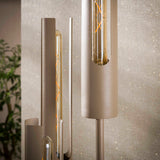 Stehleuchte Judy 5-flammig gestuft beige