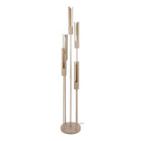 Stehleuchte Judy 5-flammig gestuft beige