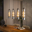 Hängelampen - Hängelampe Kik 4 - Lichtzylinderglas - Dimehouse