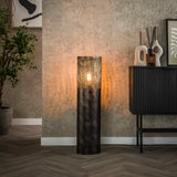 Stehlampe Zylinder Brick 90 cm schwarz braun 
