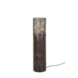 Stehlampe Zylinder Brick 90 cm schwarz braun 