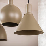 Hängelampe Nova 5-flammig - Beige - 120 cm 