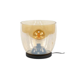 Vloerlamp Dain UP XL Amberkleurig glas