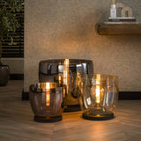 Stehlampe Dain UP XXL Kupferfarbenes Glas 