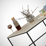Couchtisch Quadrat 75x75 cm Pola - Eichenholz Melamin 