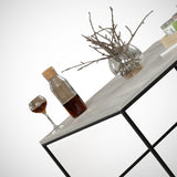 Couchtisch Quadrat 75x75 cm Pola - Grau Holz Melamin 