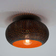 Deckenleuchten - Deckenlampe Industriell Linda Metall Ø35 - Dimehouse