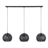 Hanglamp Armoor DH Interior Bruin LxBxH 111x35x29 Zwart bruin Witfoto vooraanzicht