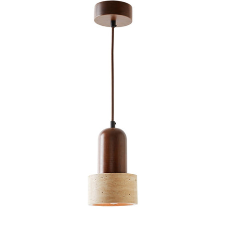 Loer - Walnussbeige Walnuss-Travertin-Kappe