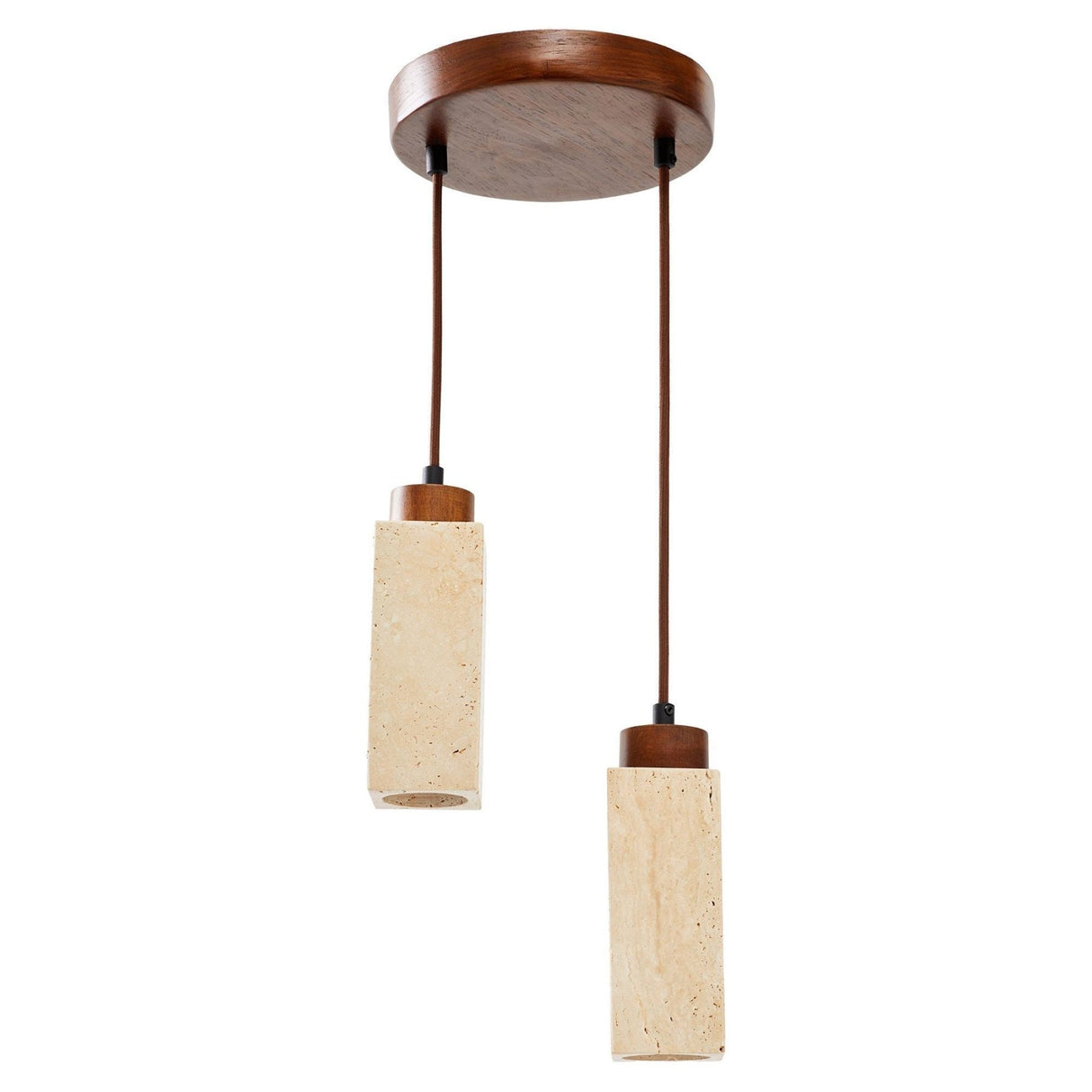 Mule-B - Walnuss Beige Walnuss Travertin Kappe