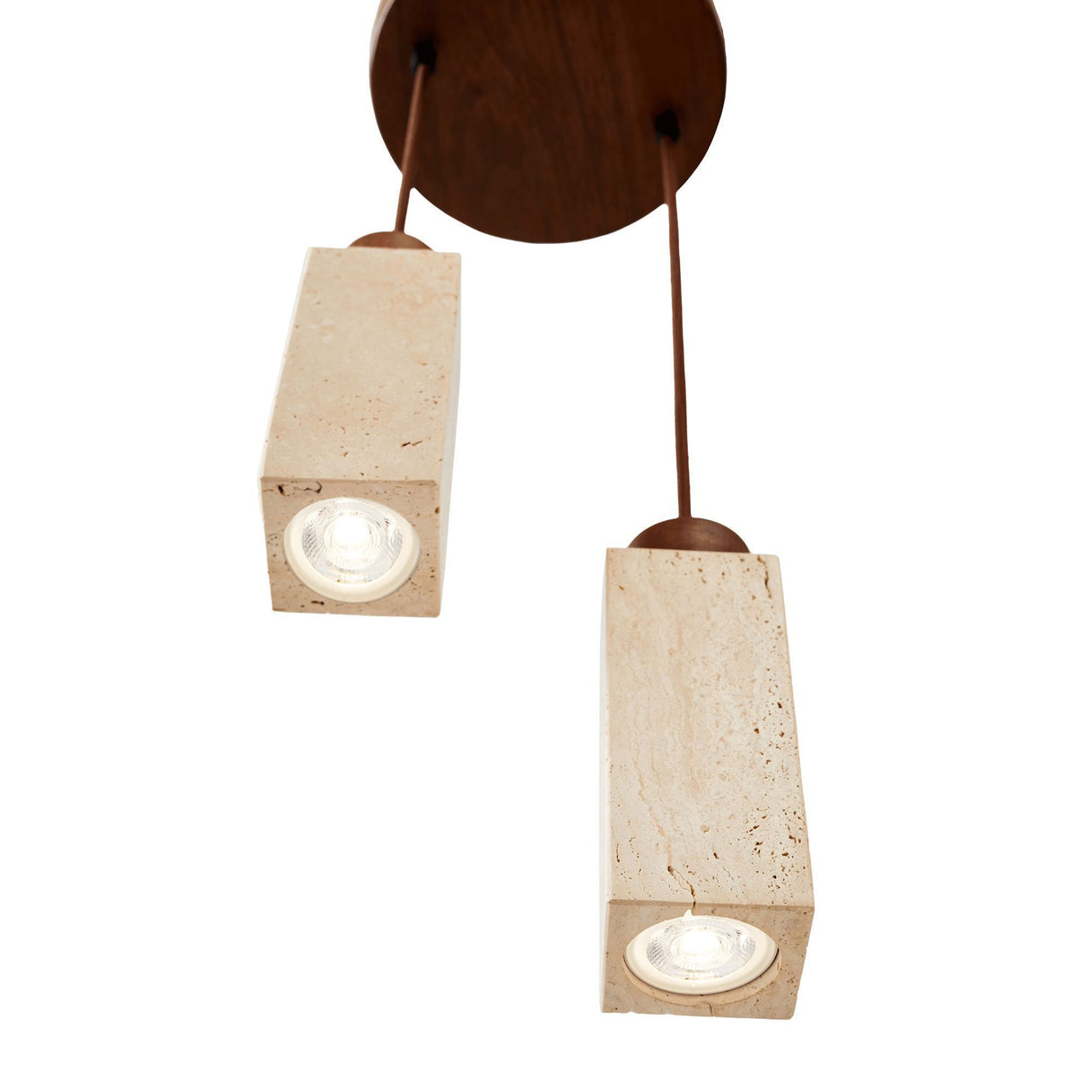 Mule-B - Walnuss Beige Walnuss Travertin Kappe