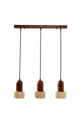 Loer R - Walnussbeige Walnuss-Travertin-Kappe