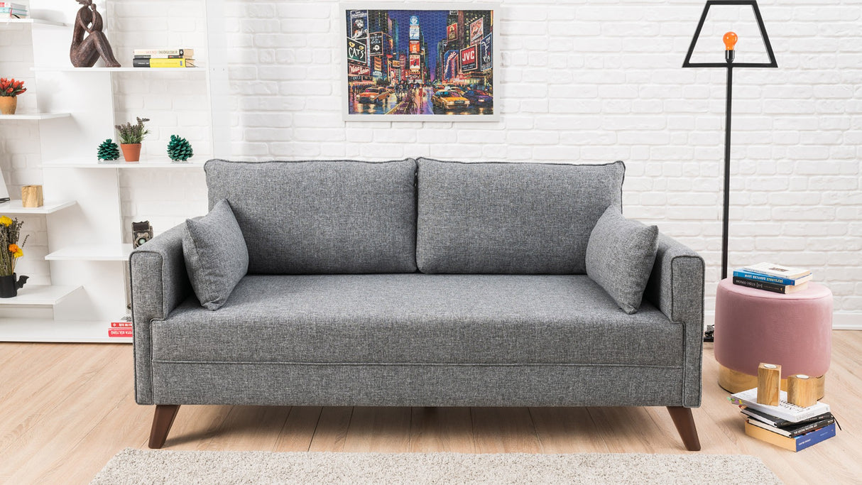 2-Sitzer-Sofa Bella Grey