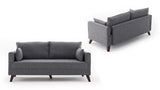 2-Sitzer-Sofa Bella Grey