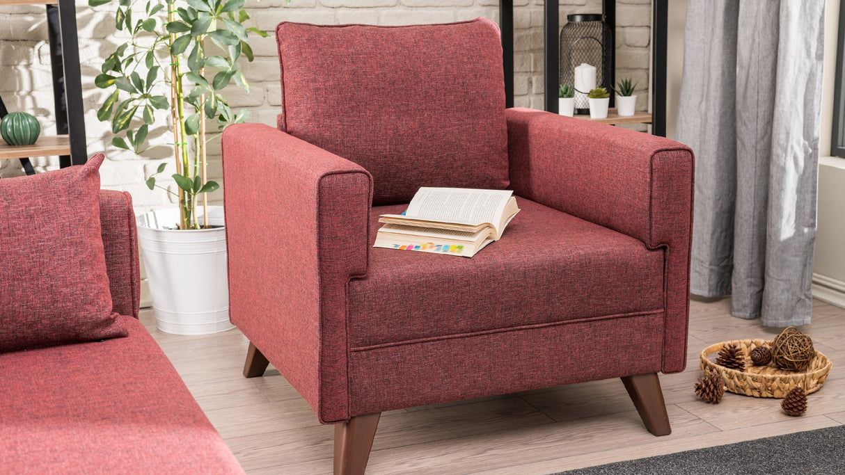 Sessel Bella Claret Red