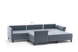 Ecksofa mit Schlaffunktion Eris Blue