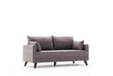 2-Sitzer-Sofa Bella Brown