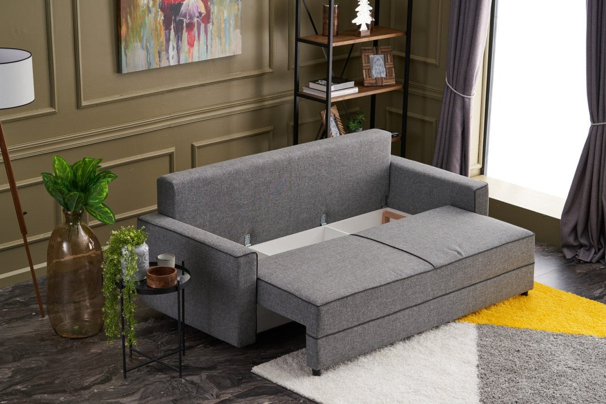 3-Sitzer-Schlafsofa Ece Grey