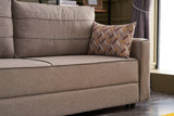 3-Sitzer-Schlafsofa Ece Creme