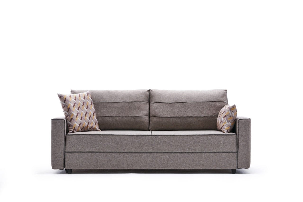 3-Sitzer-Schlafsofa Ece Creme