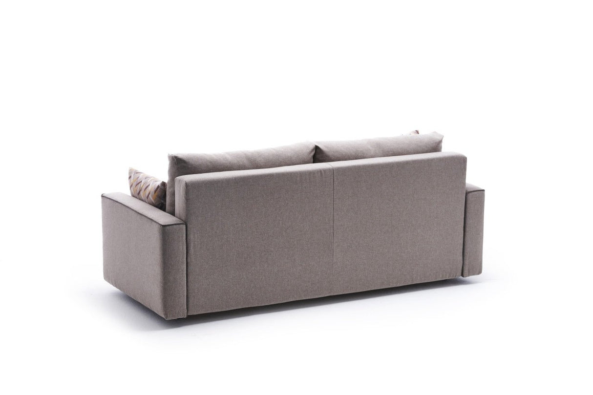 3-Sitzer-Schlafsofa Ece Creme