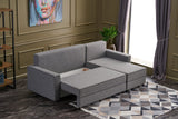 Ecksofa mit Schlaffunktion Rechts Ece Grey