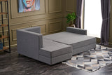 Ecksofa mit Schlaffunktion Links Ece Grey