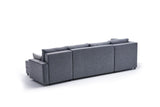 Ecksofa mit Schlaffunktion Ece Grey