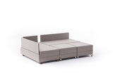 Ecksofa mit Schlaffunktion Left Fly Cream