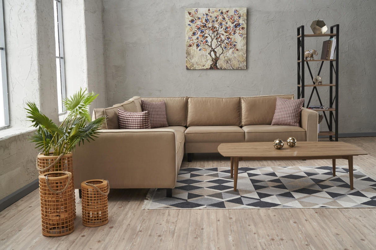 Ecksofa Bare Cream