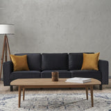 3-Sitzer-Sofa, blankes Anthrazit