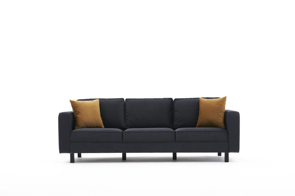 3-Sitzer-Sofa, blankes Anthrazit