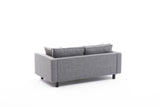 2-Sitzer-Sofa, blankes Grau