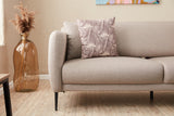 3-Sitzer-Schlafsofa Venus Creme