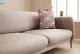 Ecksofa links mit Schlaffunktion Venus Cream