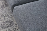 2-Sitzer-Sofa Eva Grey