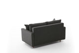 2-Sitzer-Sofa Eva Anthrazit