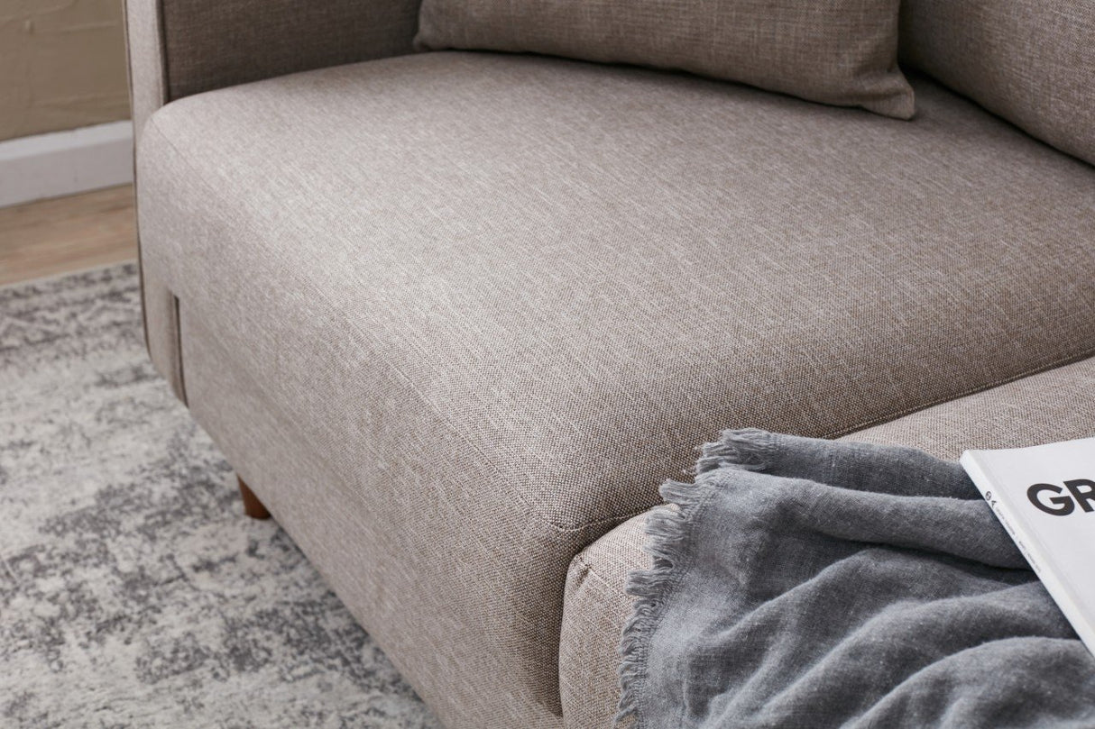 2-Sitzer-Sofa Eva Creme