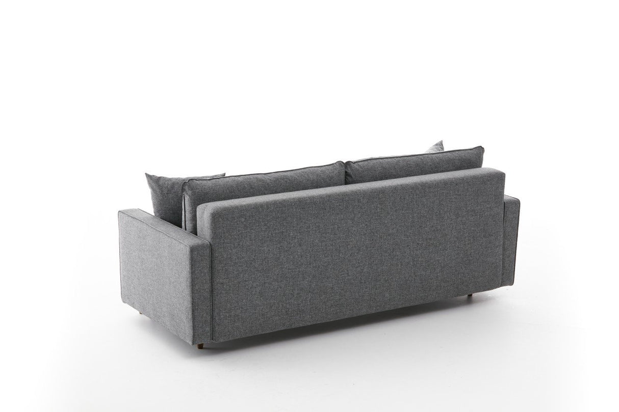 3-Sitzer-Sofa Eva Grey