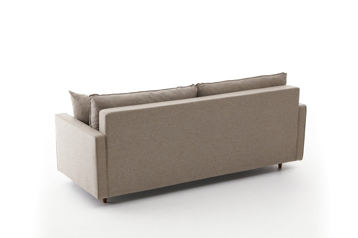 3-Sitzer-Sofa Eva Creme