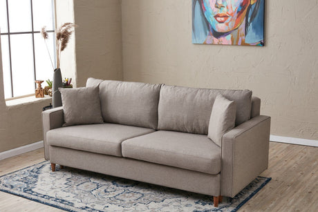 3-Sitzer-Schlafsofa Eva Cream