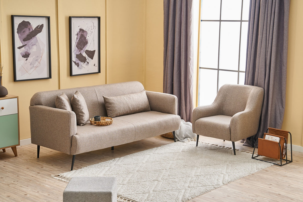 3-Sitzer-Sofa Revos Braun