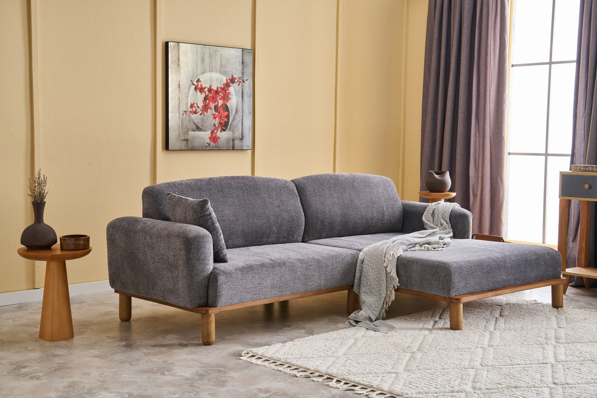 Ecksofa rechts Rens Grey