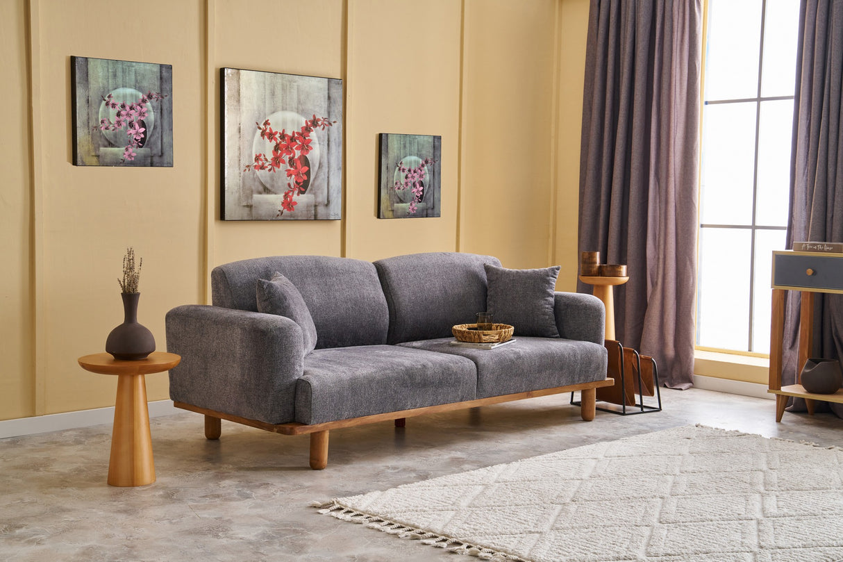 3-Sitzer-Sofa Rens Grey