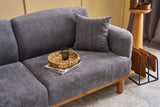 3-Sitzer-Sofa Rens Grey