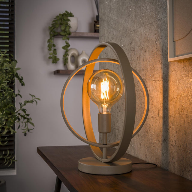 Modern Tischlampe Beige Otan 1-flammig