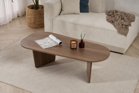 Ovalis – Venezia Walnuss 100 % MELAMINBESCHICHTETE SPANPLATTEN