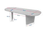 Ovalis – Eiche 100 % MELAMINBESCHICHTETE SPANPLATTEN