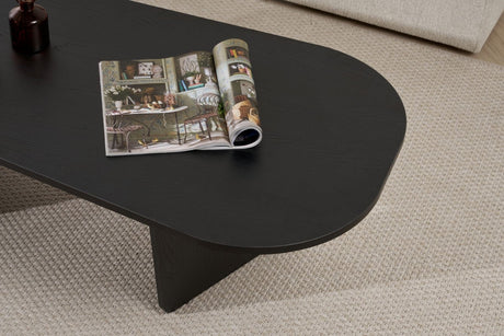 Ovalis – Wood Black 100 % MELAMINBESCHICHTETE SPANPLATTEN