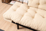 2-Sitzer-Schlafsofa Nitta Creme